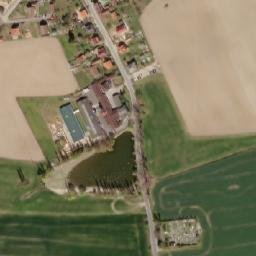 Satellite imagery of [Oslov] church t., CZ