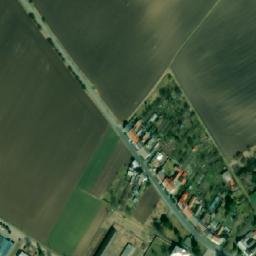 Satellite imagery of [Polkovice] church t., CZ