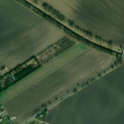 Satellite imagery of [Polkovice] church t., CZ