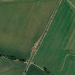 Satellite imagery of [Lobodice] church t., CZ