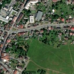 Satellite imagery of Apex [Kdyně] heating plant chimney, CZ