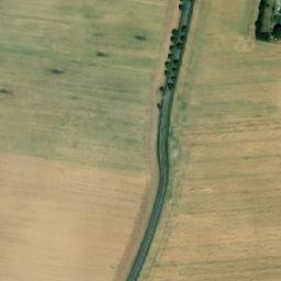 Satellite imagery of [Opařany] church t., CZ