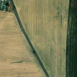 Satellite imagery of [Opařany] church t., CZ