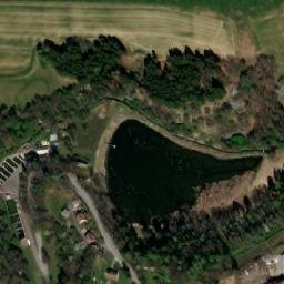 Satellite imagery of [Radenín-Hroby] church t., CZ