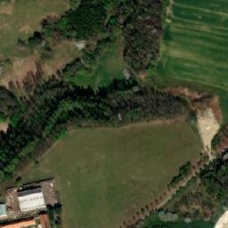 Satellite imagery of [Radenín-Hroby] church t., CZ