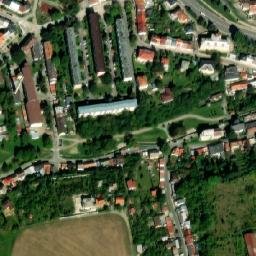Satellite imagery of Sv. Jakub [Jihlava] church outlook t., CZ