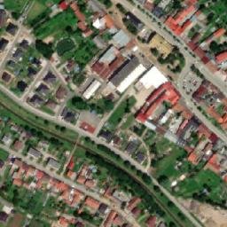 Satellite imagery of [Měřín] church t., CZ