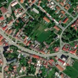 Satellite imagery of [Měřín] church t., CZ