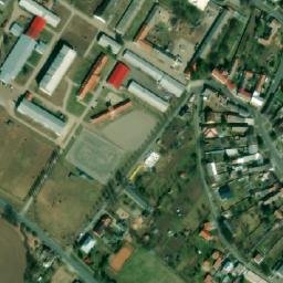Satellite imagery of [Polkovice] church t., CZ