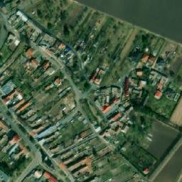 Satellite imagery of [Polkovice] church t., CZ