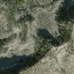 Satellite imagery of Mount Dickson, CA