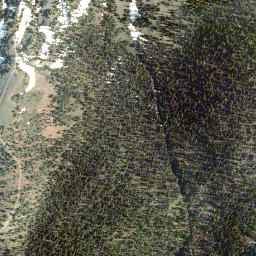 Satellite imagery of North Kootenay Pass, CA