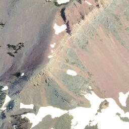 Satellite imagery of Hellebeke Mountain, CA