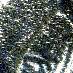 Satellite imagery of Hellebeke Mountain, CA