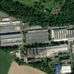 Satellite imagery of Apex [Kdyně] heating plant chimney, CZ