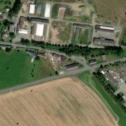 Satellite imagery of sv.Anna [Bezděkov u Klatov] church t., CZ