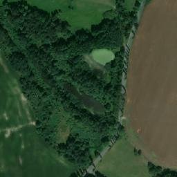 Satellite imagery of Nicov [Plánice] church t., CZ