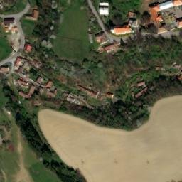Satellite imagery of [Radenín-Hroby] church t., CZ