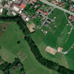 Satellite imagery of [Měřín] church t., CZ