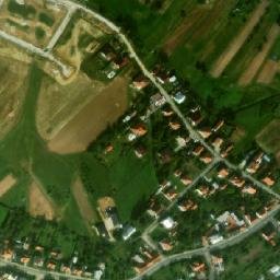 Satellite imagery of [Křižanov] church t., CZ