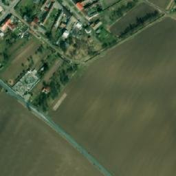 Satellite imagery of [Polkovice] church t., CZ