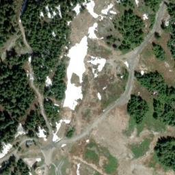 Satellite imagery of Grouse Mountain, CA
