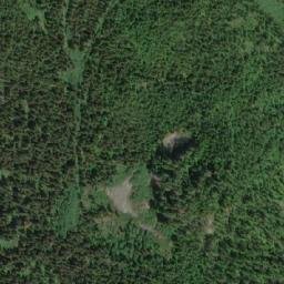 Satellite imagery of Mount Klaudt, CA
