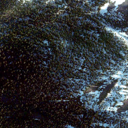 Satellite imagery of North Kootenay Pass, CA