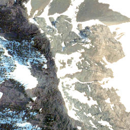 Satellite imagery of Hellebeke Mountain, CA