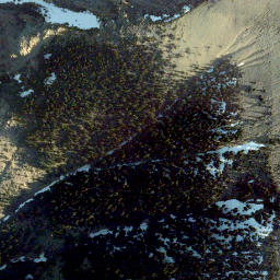 Satellite imagery of Mount McCarty, CA