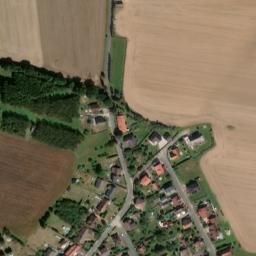 Satellite imagery of sv.Anna [Bezděkov u Klatov] church t., CZ