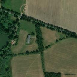 Satellite imagery of Nicov [Plánice] church t., CZ
