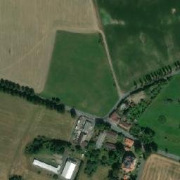 Satellite imagery of Nicov [Plánice] church t., CZ