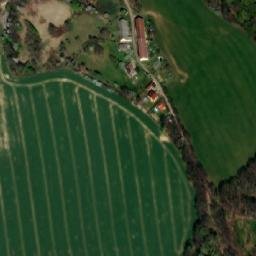 Satellite imagery of [Radenín-Hroby] church t., CZ