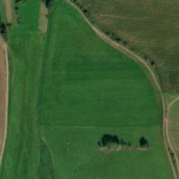 Satellite imagery of [Křeč] church t., CZ