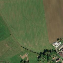 Satellite imagery of [Lidmaň] church t., CZ