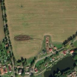 Satellite imagery of [Lidmaň] church t., CZ
