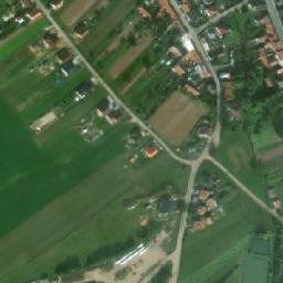 Satellite imagery of [Křižanov] church t., CZ
