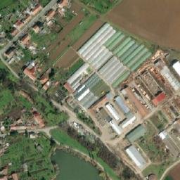 Satellite imagery of [Otaslavice] church ts., CZ