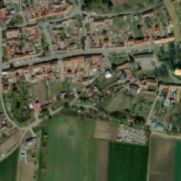 Satellite imagery of [Pivín] church t., CZ