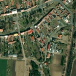 Satellite imagery of [Pivín] church t., CZ