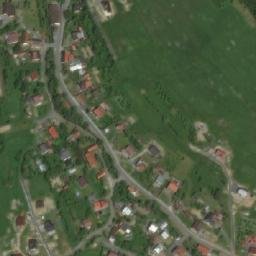 Satellite imagery of [Kateřinice u Vsetína] evang. church t., CZ