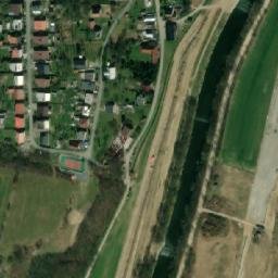 Satellite imagery of [Jablůnka] evang. church t., CZ