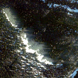 Satellite imagery of North Kootenay Pass, CA