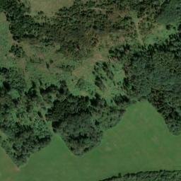 Satellite imagery of Kněžská hora, CZ