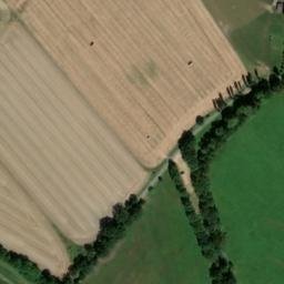 Satellite imagery of sv.Anna [Bezděkov u Klatov] church t., CZ
