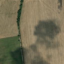 Satellite imagery of Nicov [Plánice] church t., CZ