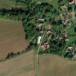 Satellite imagery of [Lidmaň] church t., CZ