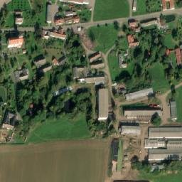 Satellite imagery of [Lidmaň] church t., CZ