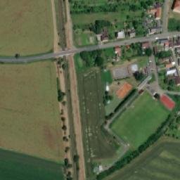 Satellite imagery of [Říkovice u Přerova] church t., CZ